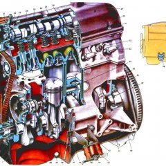 Изучение основных компонентов двигателя ВАЗ 2101 — детальные схемы, фотографии и подробные описания